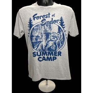 Star Wars Forest of Endor Summer Camp Ewoks Wicket Graphic T-Shirt